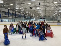 Threefold Village at the Ice Skating rink!